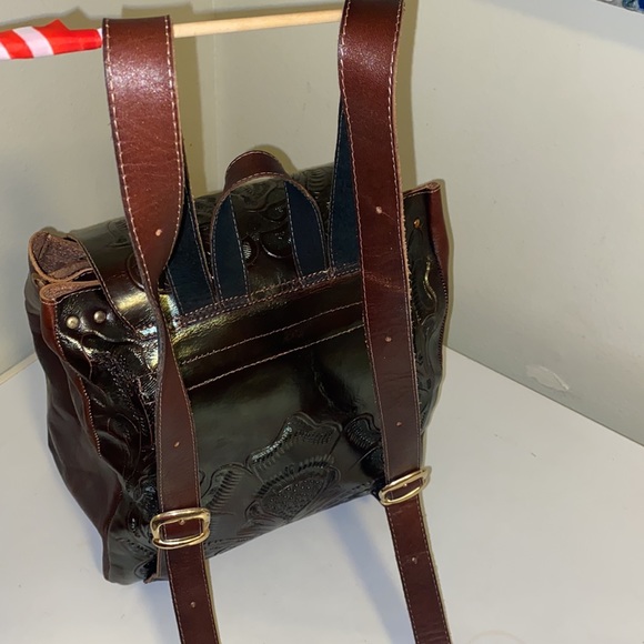 Genuine Leather handcrafted Backpack Casual Daypack/College Bag. main image 8